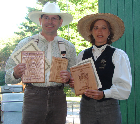 2007 SASS State Championships: Dapper Dan and Stormy Shooter