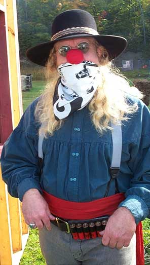 Wild Bill Blackerby incognito at 2003 Outlaws Revenge at Falmouth, ME.