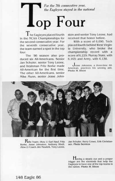 1986 yearbook article