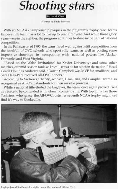 1996 yearbook article
