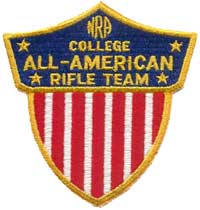 All-American Rifle Team patch