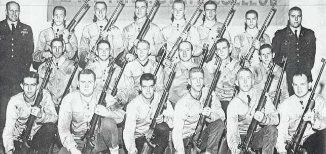 1962-63 ETSC Rifle Team.