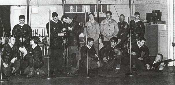 1967-68 ETSU Rifle Team.