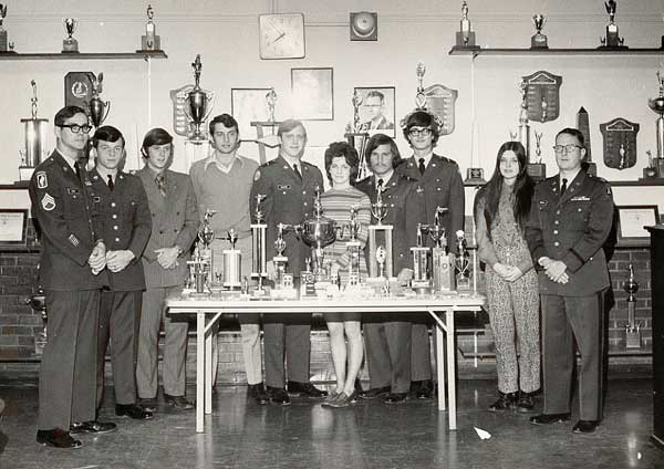 1970-71 ETSU Rifle Team.