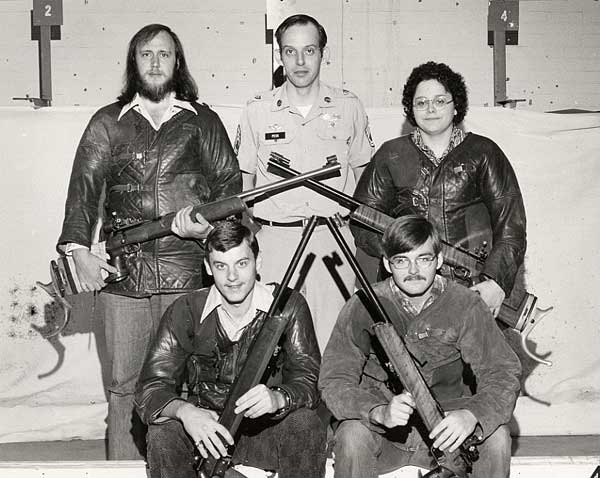 1974 ETSU Rifle Team.