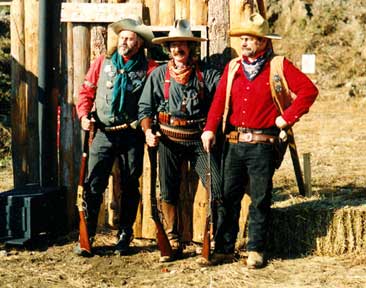 Capt. Morgan Rum, Slim Chance and Owl Hoot at 1999 Ghost Riders Revenge at Kinnicum.