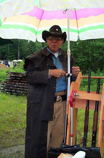 George Silver at 2003 Flat Gap Jack Cowboy Shootout.