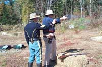 Jake Mountain in action with Dakota Joe timing.