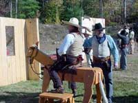 Capt. Morgan Rum on horse with Windjammer timing.