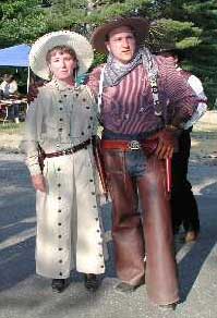 At 2002 NH State Cowboy Action Shooting Championships.